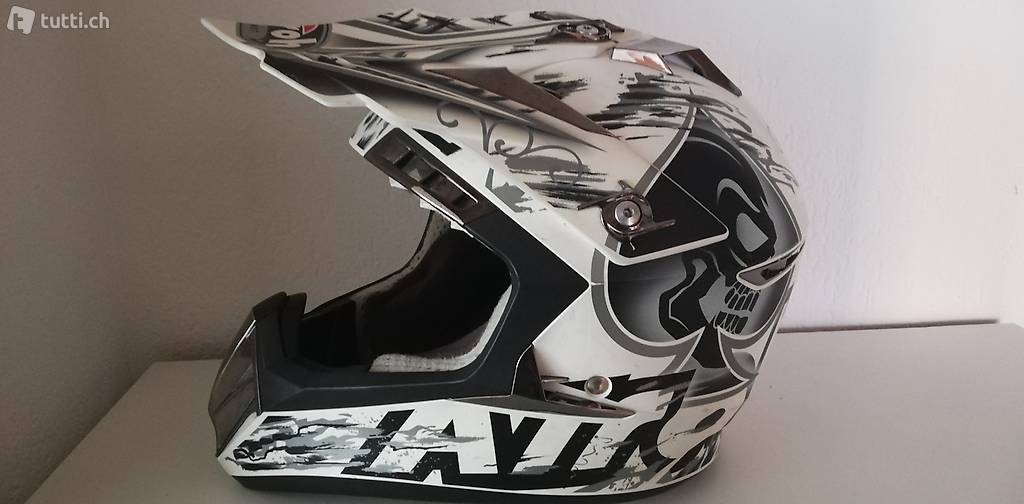 Airoh Helm + Motocross Maske Size S Sehr guter Zustand