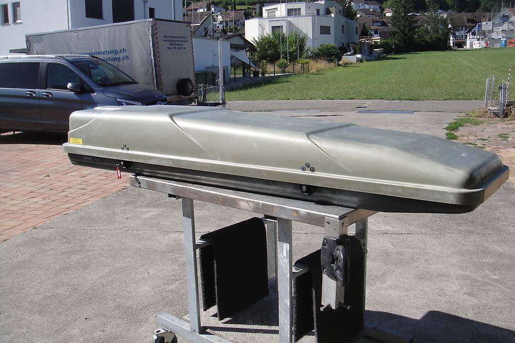 VDPCA320 Dachbox 320L Carbon-Look + Alu-Dachträger Für Opel Astra K Ab 2015