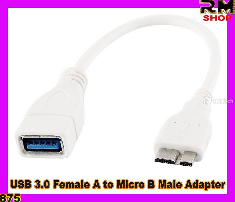  USB 3.0 Buchse A auf Micro B Steckeradap