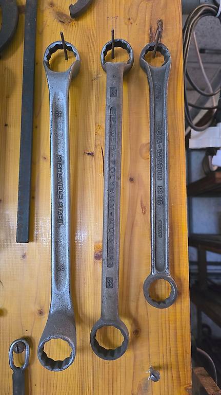 Stahl-Bettschraubenschlüssel Mit 1/2" Vierkantantrieb – Für Bettschrauben Und Möbelmontage