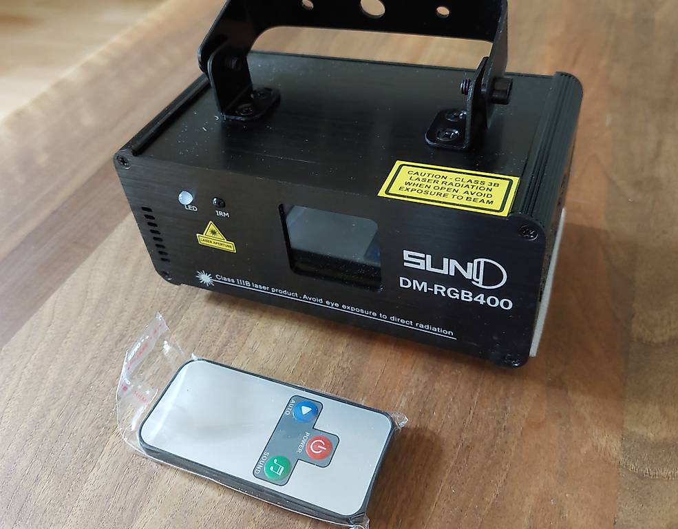 Top Disco DMX RGB Line Scanner Effect Laser DM-RGB400 - Neu im Kanton ...