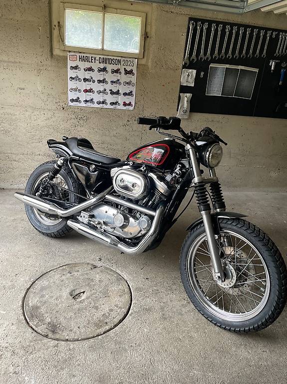 Harley Davidson XLH 1200 im Kanton Aargau