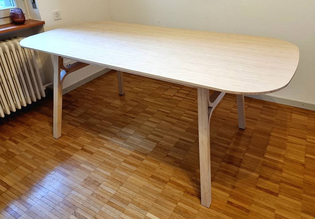 IKEA VOXLV Esstisch Bambus 180x90 cm 46 Personen im Kanton Aargau -  tutti.ch