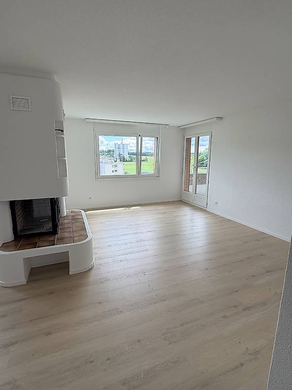 3.5-Zimmer-Wohnung, frisch saniert, mit Cheminée
