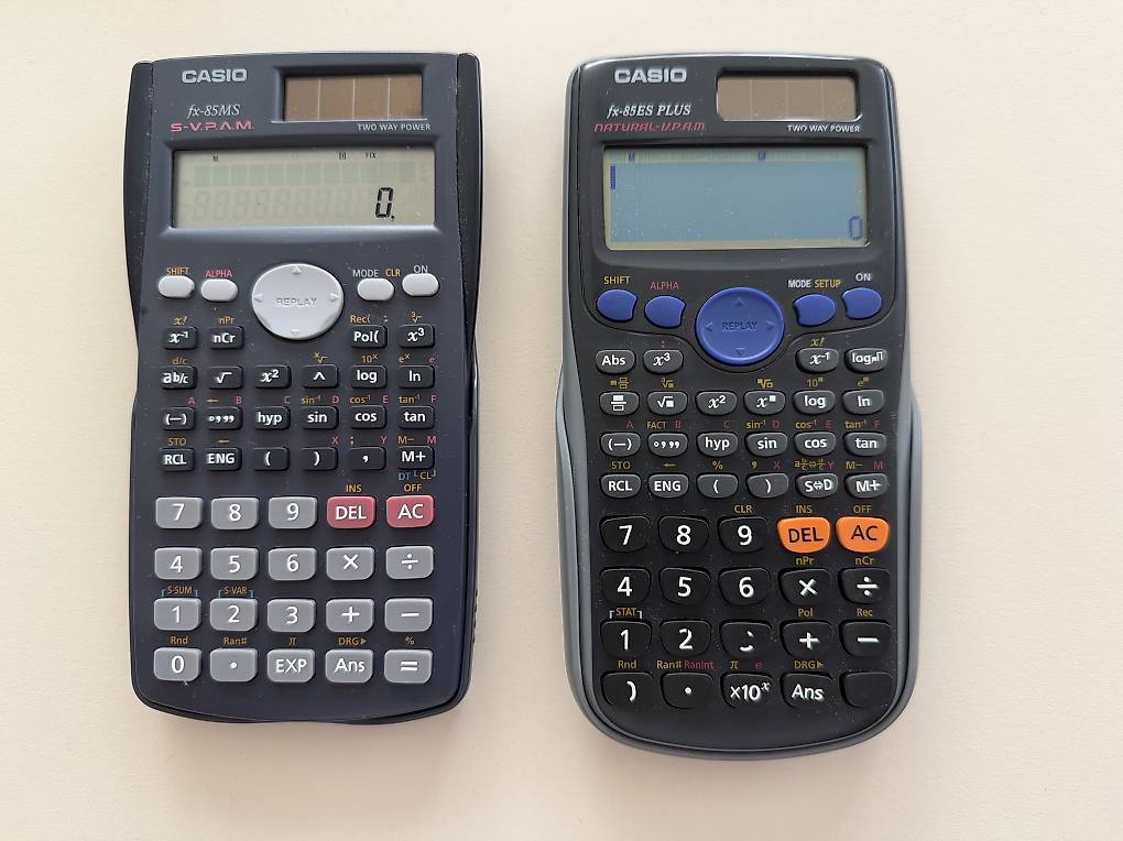 2er-Set Casio Taschenrechner: fx-85MS & fx-85ES Plus im Kanton Zürich ...