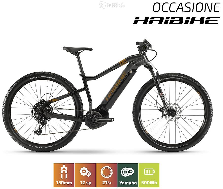  Haibike Hardseven 6 (e-bike ebike bici bicicletta elettrica)