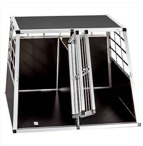 Hundetransportbox doppel mit gerader Rückwand 97 x 90 x 69 im Kanton ...