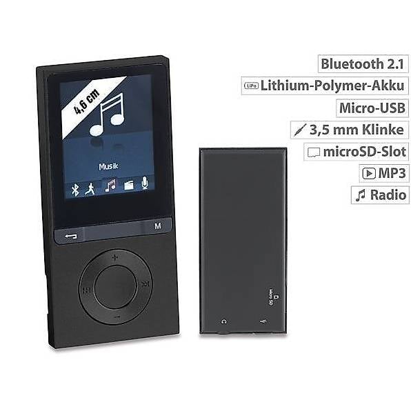 MP3Player V3 mit UKWRadio & EBookReader, microSD in