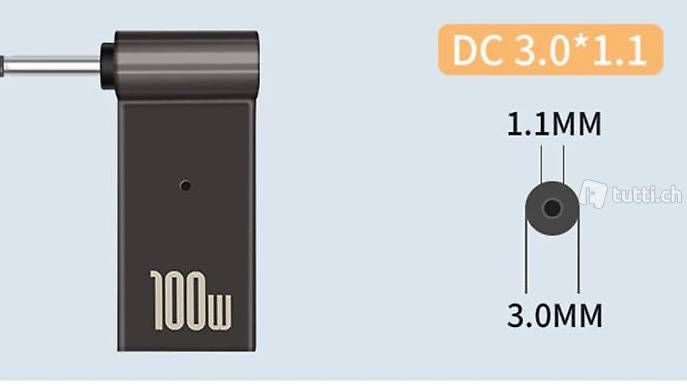  PD 100W Laptop-Ladegerät-Anschluss USB Typ-C