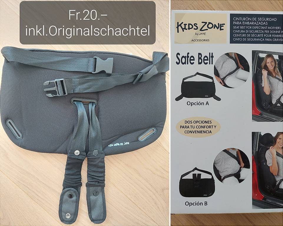 ZOPA Schwangerschaftsgurt Mummy Belt - Sicherer & Bequemer Autogurt Für Schwangere