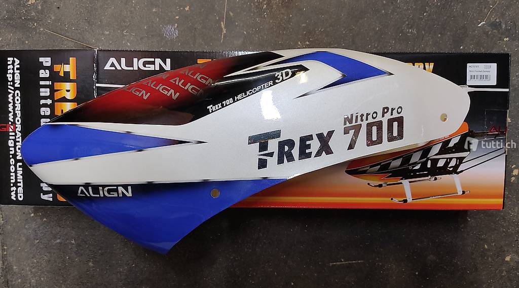align t-rex 700 haube / canopy nitro pro