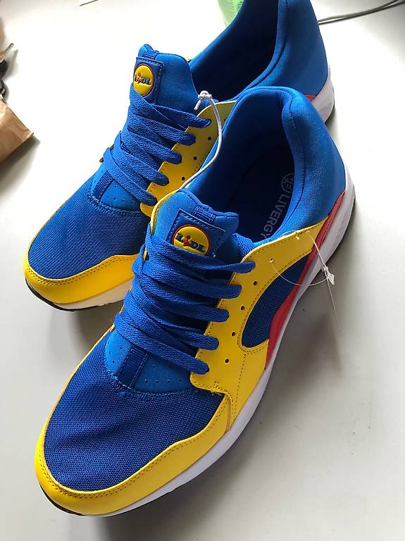 Baskets Lidl Homme Taille 43 EU / 9 UK - Multicolore - Neuf Avec Boîte - Modèle 2020