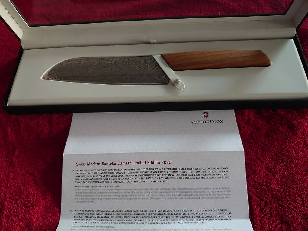 Victorinox santoku online damast