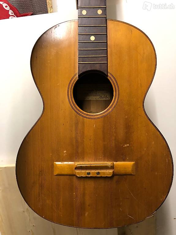 Gitarre Guitar guitare italienischen giulietti 1950
