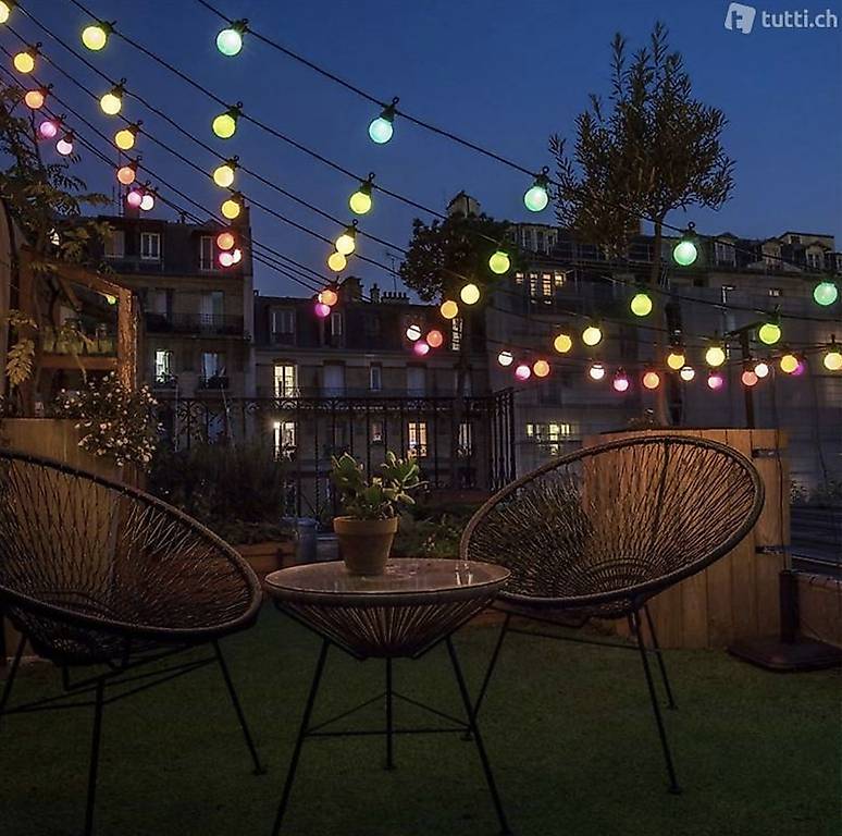 Lichterkette Box Guinguette Bahia von La Case de Cousin Paul im Kanton