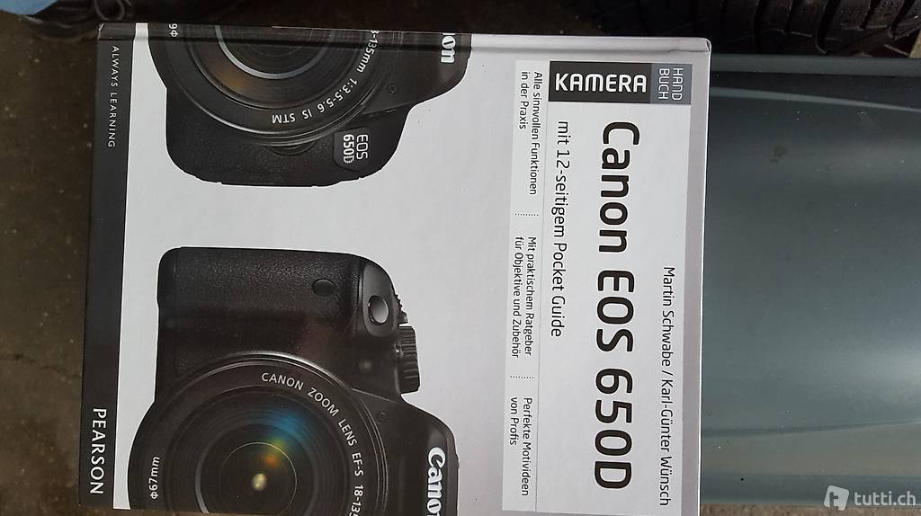 kamera canon eos 650d handbuch