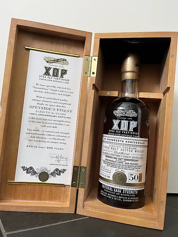 50 Jahre alter Whisky XOP Xtra Old Particular 1964 im Kanton Aargau tutti.ch