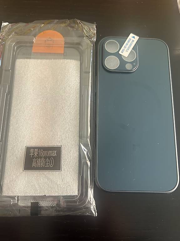 TAURI 3 Pezzi Vetro Teperato per iPhone 16 Pro ax 6.9 Pollici