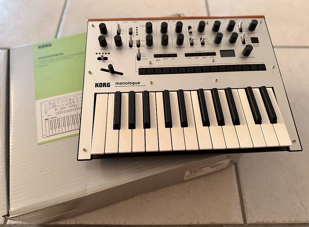 Korg monologue Synthesizer silver im Kanton Bern - tutti.ch
