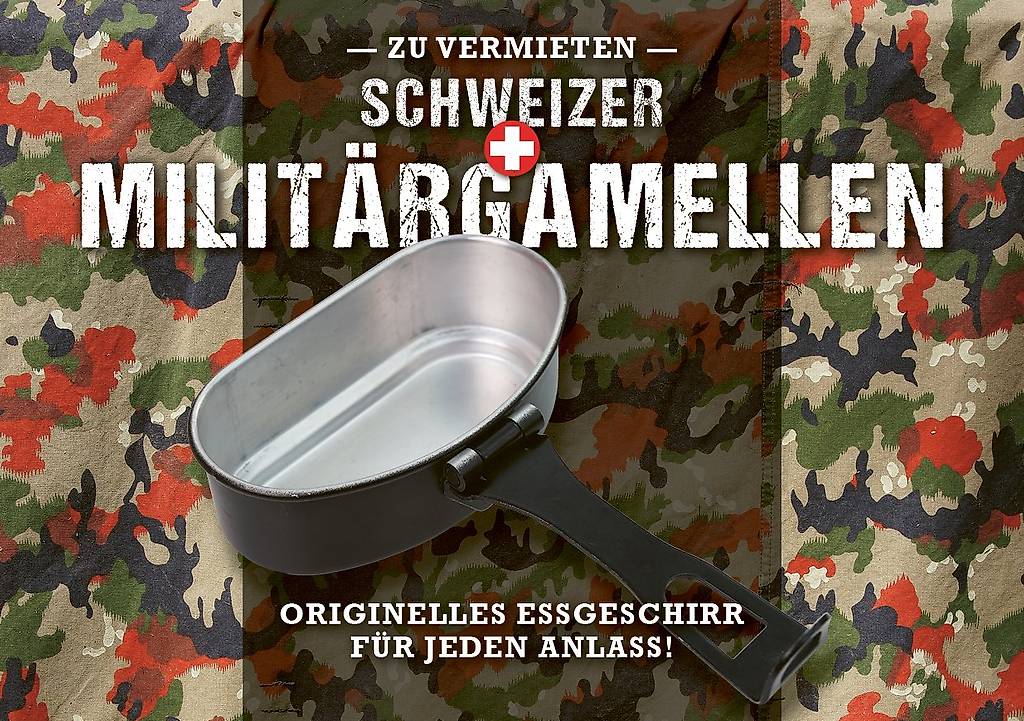 Polnischer Armee Soldatentopf - 2-teiliges Feldgeschirr Aus Metall