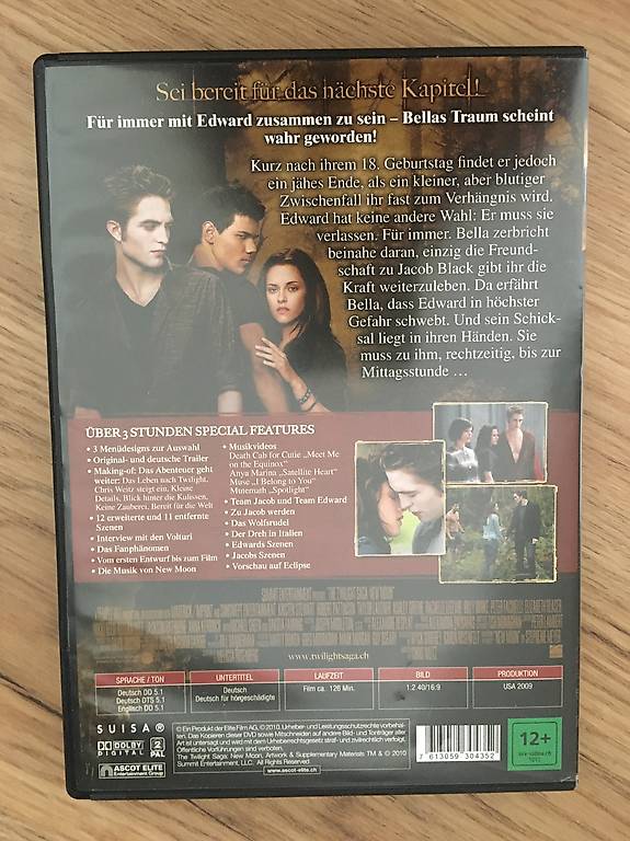 Twilight Biss Zur Mittagsstunde Der Comic Band 2 Twilight - Biss zur Mittagsstunde - Special Edition DVD im Kanton St