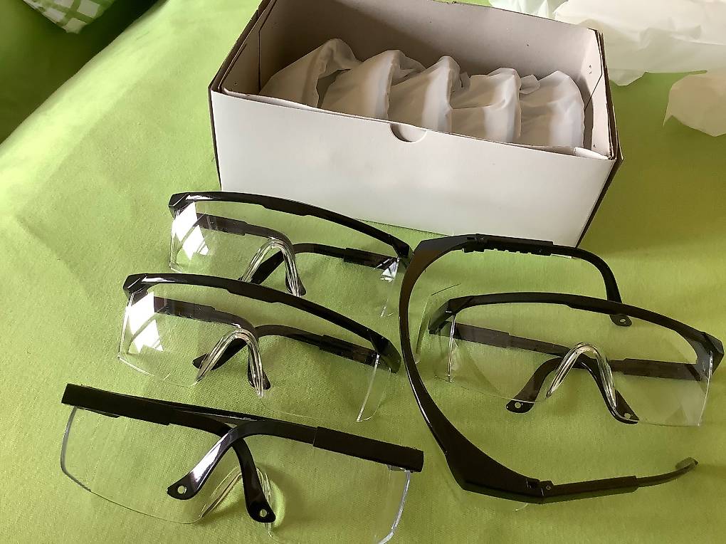 2 Paar Solarium Brillen - Schutzbrille Für Rotlicht & Bräunung