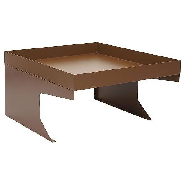dobar® Robot Tosaerba Garage in Legno con Tetto Rimovibile – rifugio Robot Tosaerba con targhetta Personalizzabile – 78,5 x 74 x 52,5 cm – Bianco/Nero