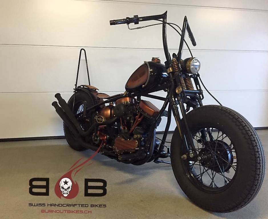  HARLEY DAVIDSON Panhead in Zurich acheter Burn Out Bikes 