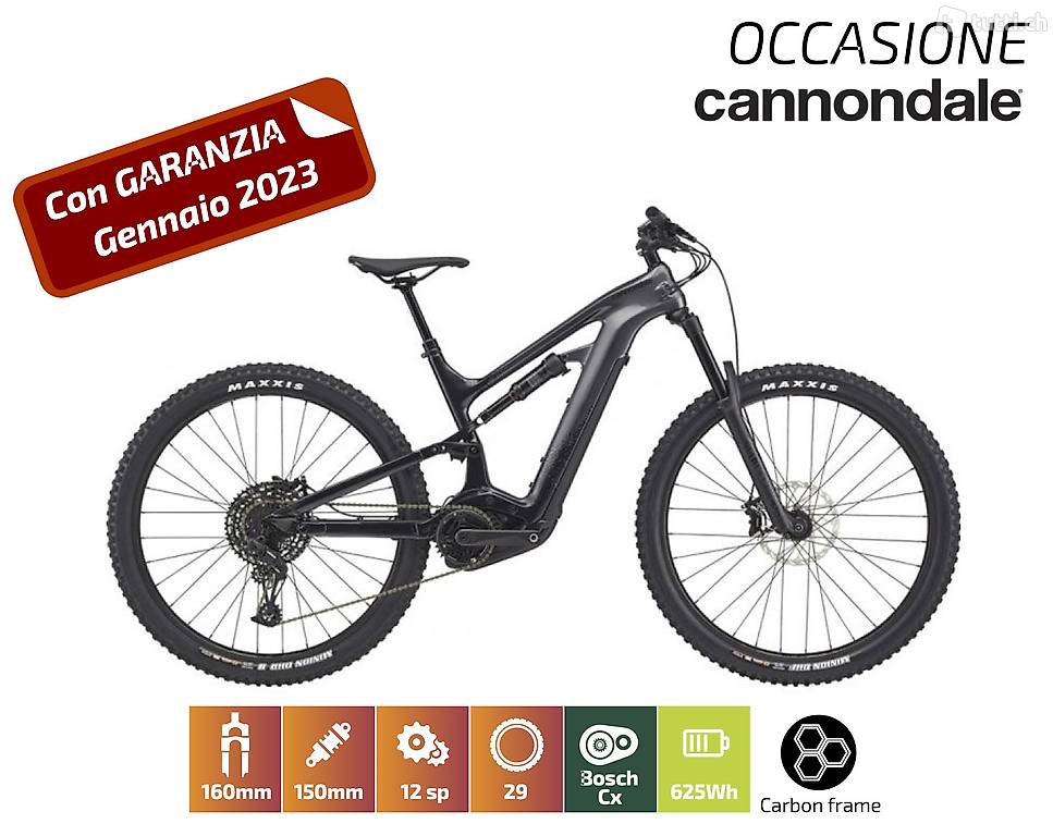 CANNONDALE MOTERRA (e-bike ebike bici bicicletta elettrica)
