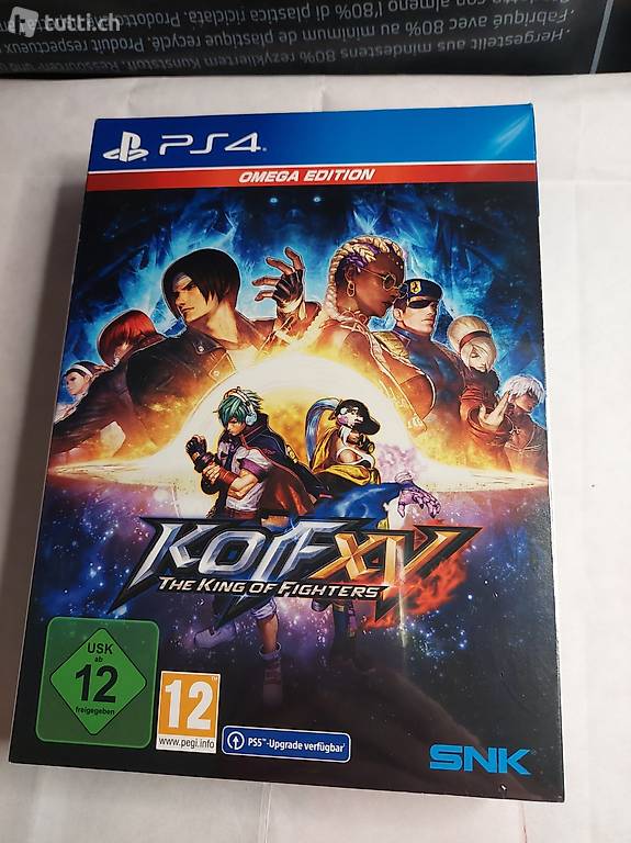 King of Fighters 15, Omega Edition, NEU, PS4/PS5, KOF XV