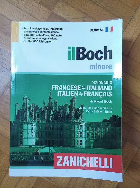 Dizionario francese italiano francese IL BOCH MINORE Zanichelli