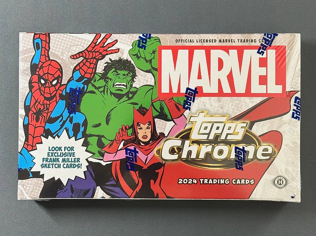 Topps 2024 Marvel Chrome Hobby Box im Kanton Aargau tutti.ch