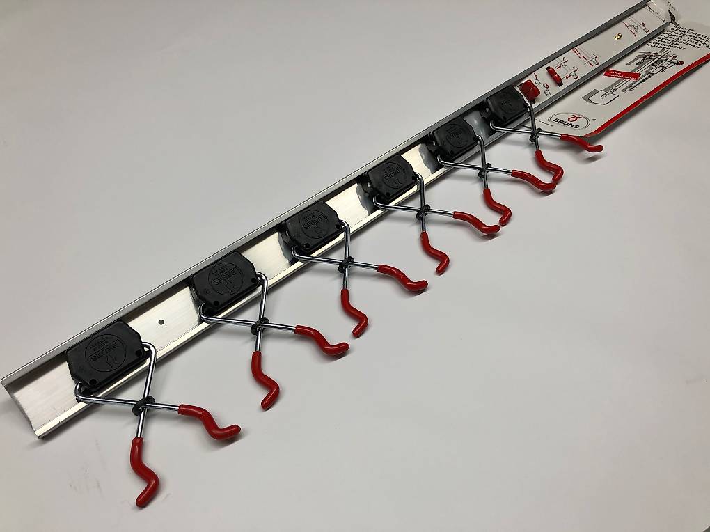 Prax Gerätehalter-Schiene Vario - Verstellbare Halterung Für Werkzeuge | Erweiterbares System Mit 3 Haltern