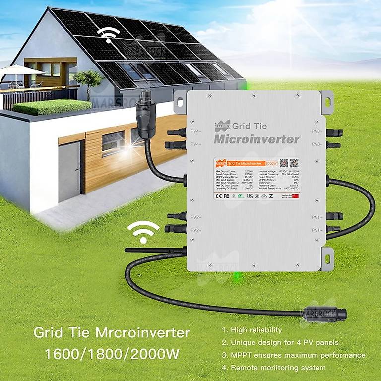 Elegantes Grid Tie Inverter Mit Limiter Bild