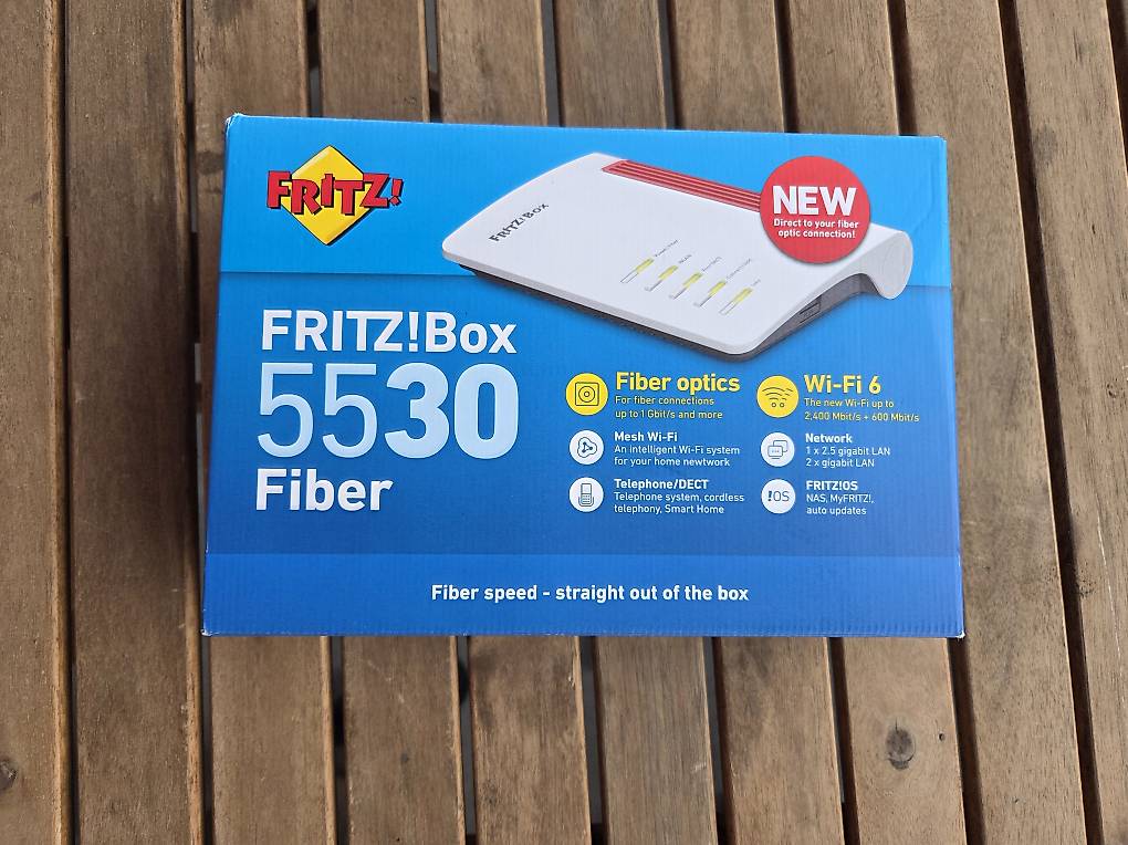 FRITZ!Box 5530 Fiber WiFi 6, 2.5G LAN, SFP im Kanton Luzern - tutti.ch