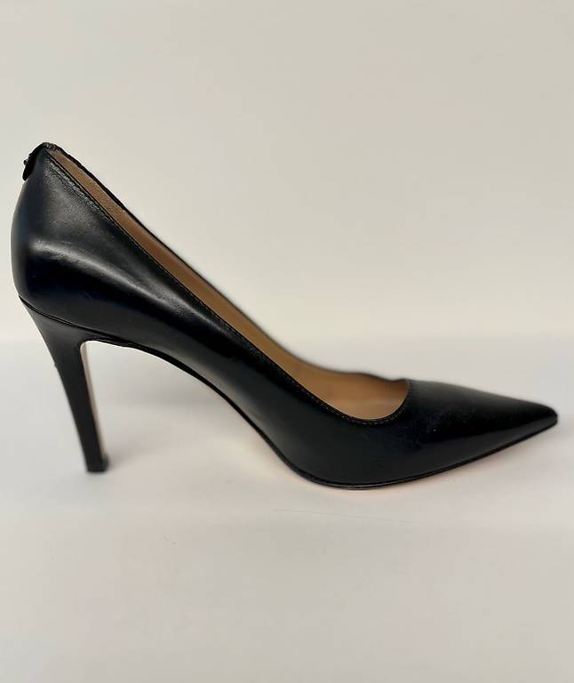Schne Schwarze Pumps Leder Bilder