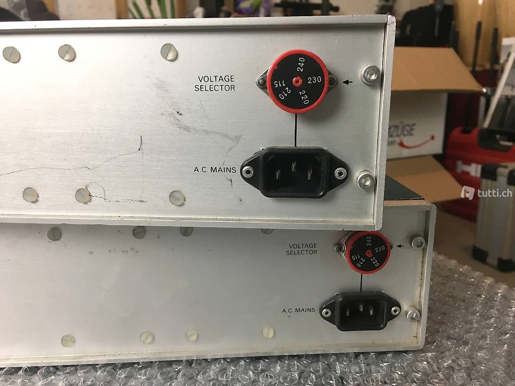 Vintage Amp, Endstufe: 2x HH Electronic TPA 25-D