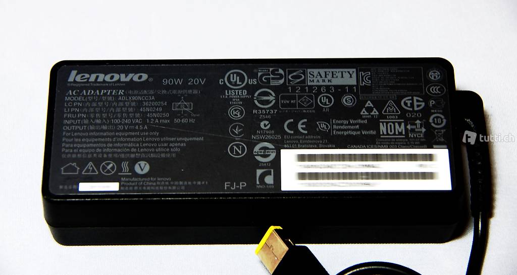 Netzteil Lenovo Thinkpad 90 W