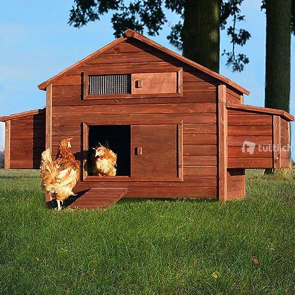  XXL Freiland Hühner-Farm Hühnerstall