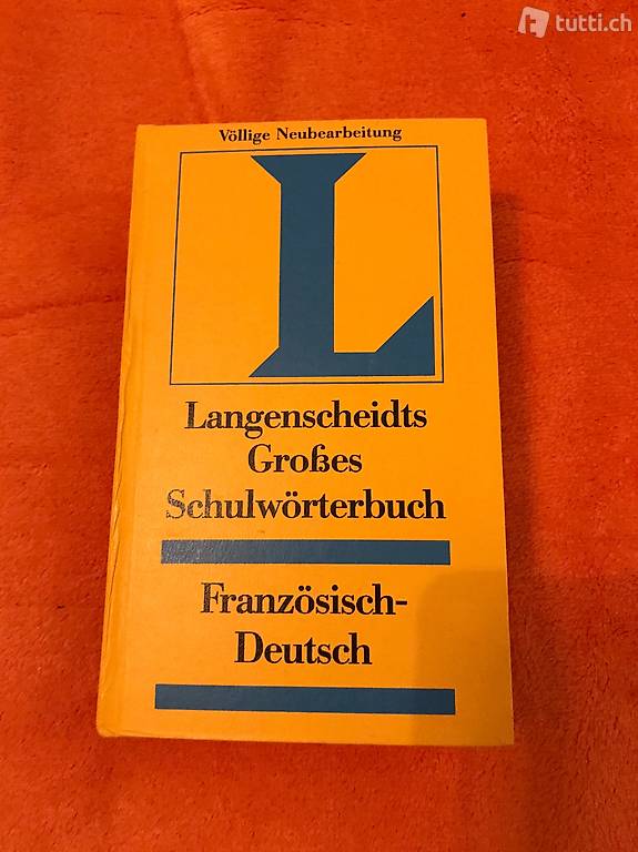 Wörterbuch Französisch/ Deutsch