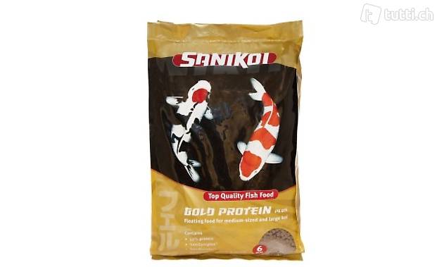  Velda Fischfutter Sanikoi Gold Protein Plus 6 mm 10 L 124648