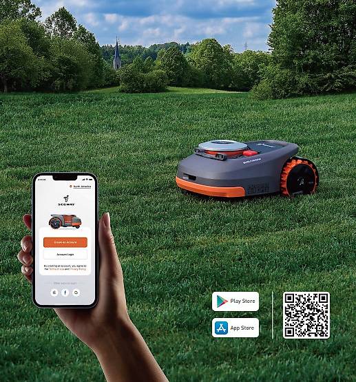 Segway Navimow GPS Rasenroboter ohne Begrenzungskabel im Kanton Bern