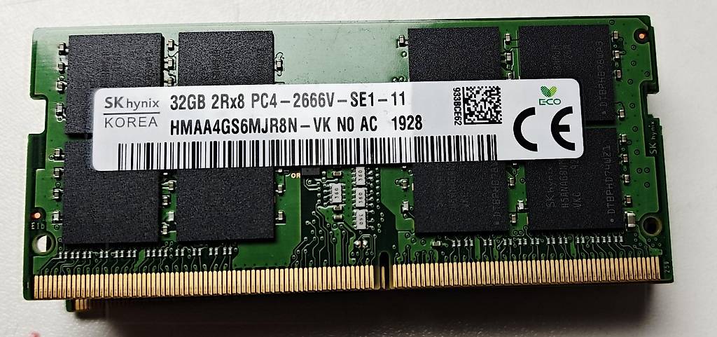 SK hynix 32GB DDR4 PC4-3200AA SO-DIMM 3200MHz im Kanton Aargau