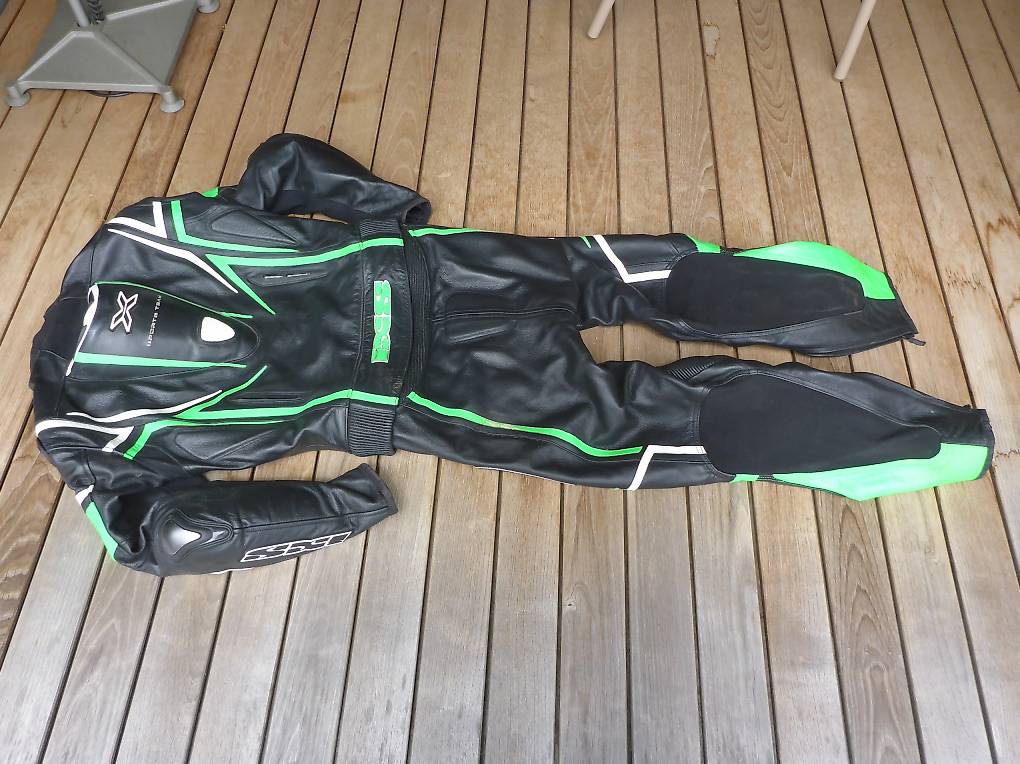 Gms Lederkombi GRC-1 1PCS Schwarz-weiss-grün, € 629,95