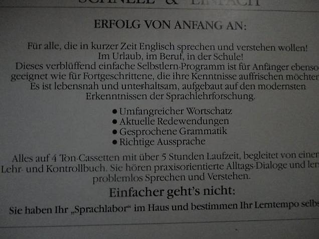 Englisch lernen , einfach und schnell in Aargau kaufen - Flohstübli