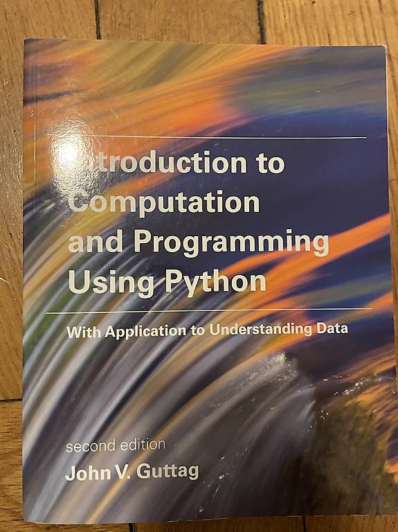 Introduction to Computation and Programming Using Python im Kanton ...