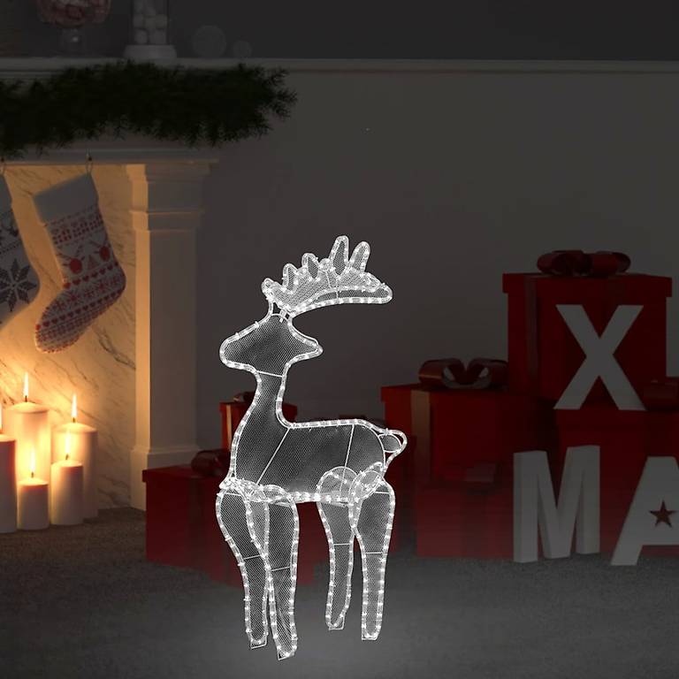 BESTE PREISE | Rentier Weihnachtsdekoration mit Mesh 306 LED im Kanton Zürich