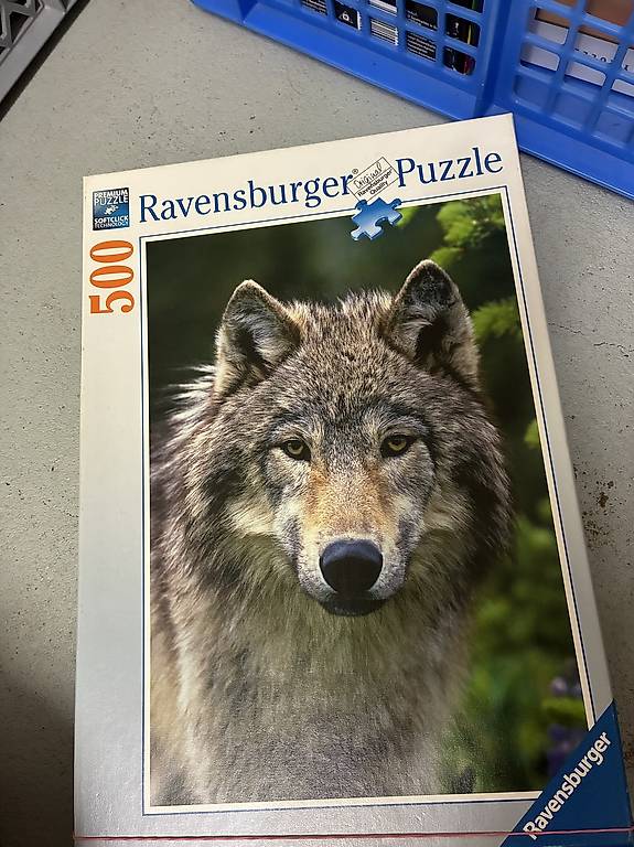 500er Puzzle Wolf im Kanton Aargau