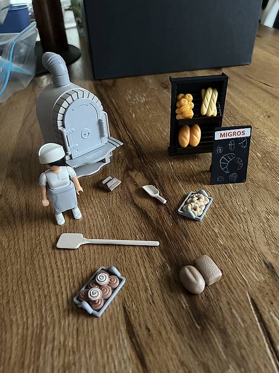 Rare limited edition Swiss only PLAYMOBIL MANIA MIGROS 71766 Boulanger