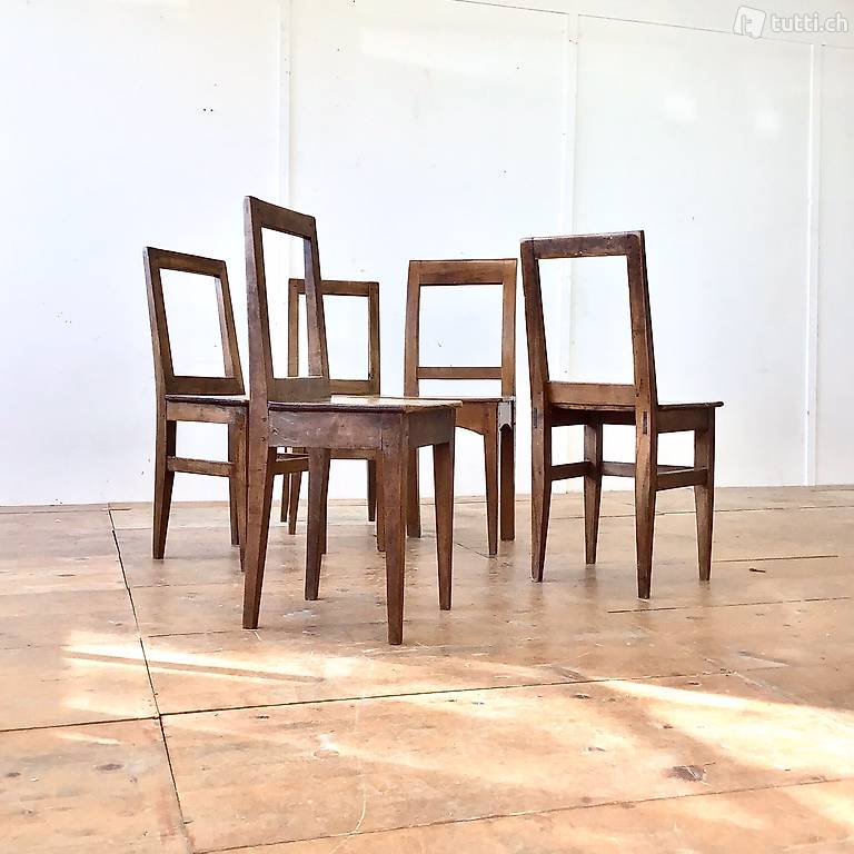  Nussbaum Stühle Holzstühle Esszimmer Stühle